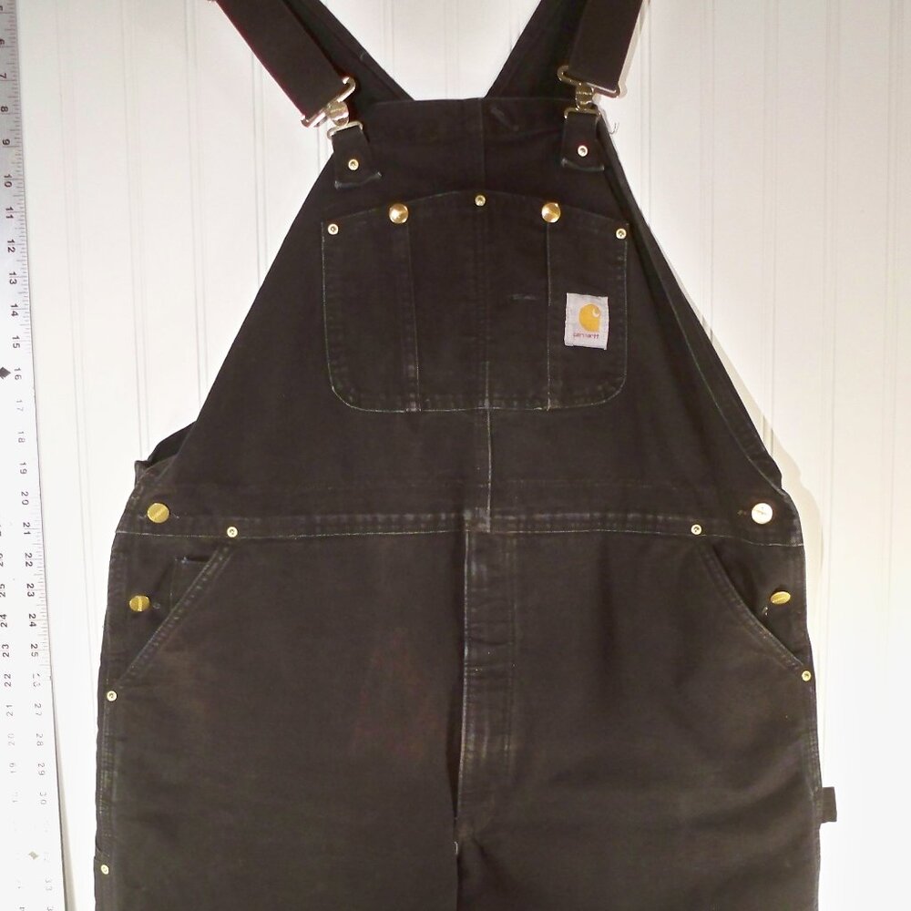 Carhartt, insulated Black Jean *Overalls